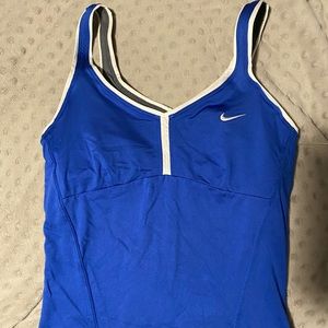 Blue Nike tank